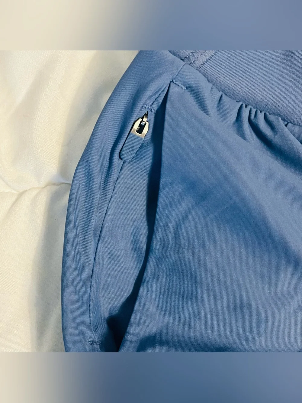 NWT Uniqlo AIRism xxs light blue ultra stretch active shorts